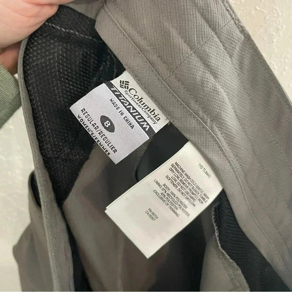 Columbia Titanium‎ Women’s Pants Gray Size 8 Regular gorpcore outdoor stretchy - Picture 13 of 13